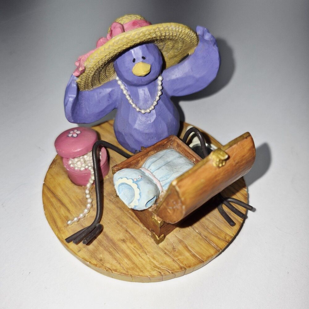Russ Berrie Tweet Along With Me Make Believe Moments Bird Figurine Trunk 13055
